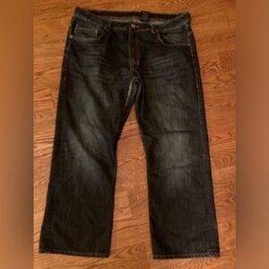 Buffalo Jeans David Bitton Men's Blue Denim‎ Travis Basic distressed, 40x30